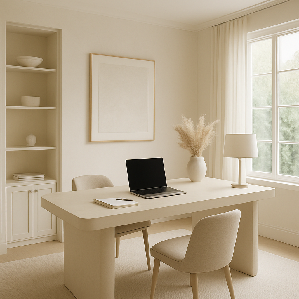Tidy home office